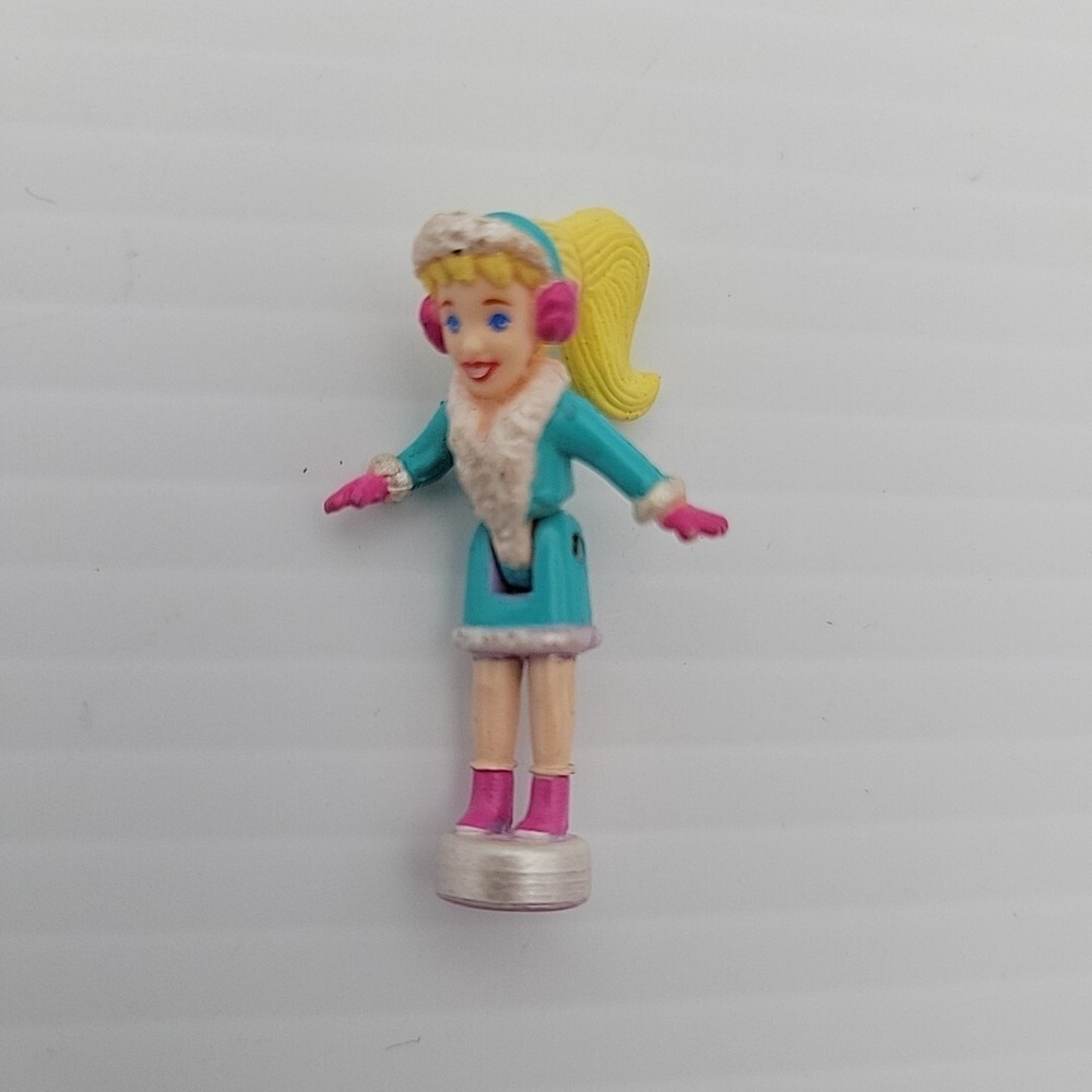 2000 Vintage Polly Pocket Doll Arctic Pets Polly Doll Replacement Mattel 27044